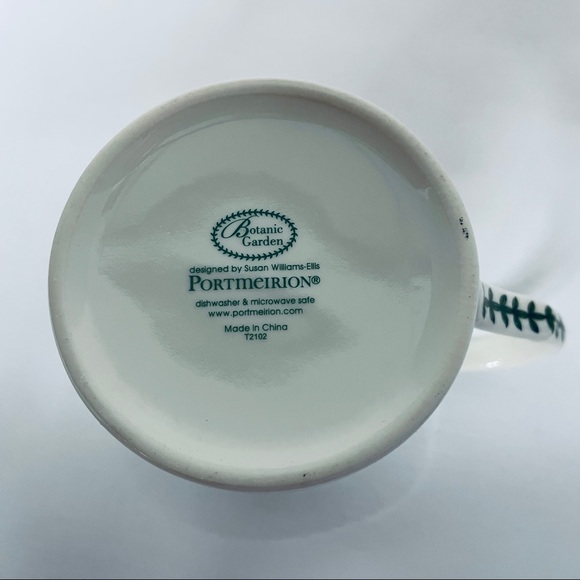 Portmeirion Botanic Garden poppy coffee mug by Susan Williams-Ellis - Picture 8 of 8